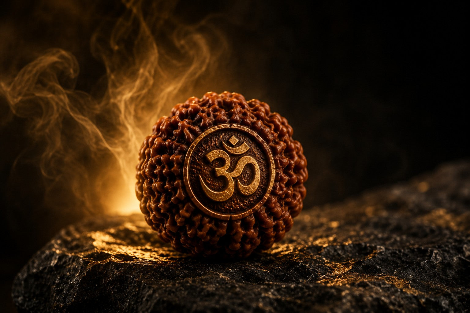 Om Symbol Rudraksh